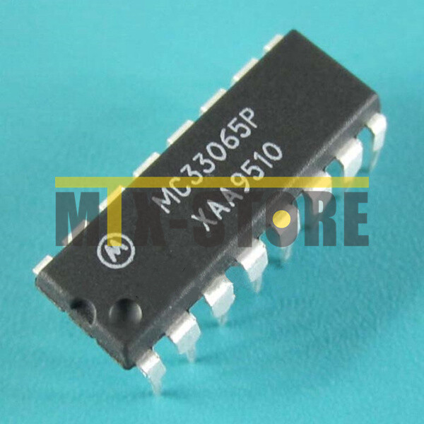 5PCS MC33065P Encapsulation''DIP-16'HIGH PERFORMANCE DUAL CHANNEL CURRENT