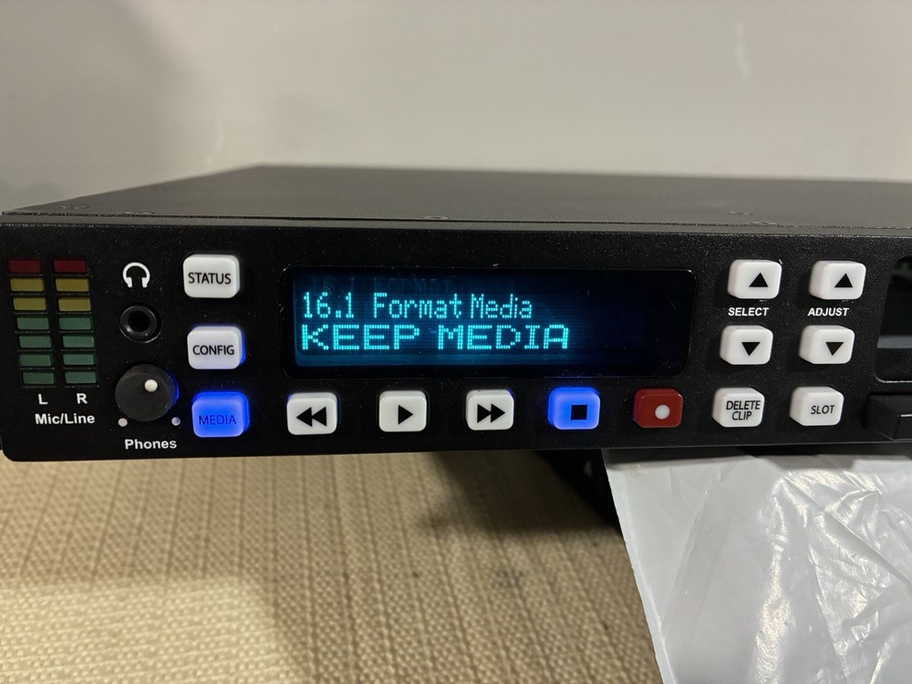 AJA Ki Pro Rack Video Recorder & Player – No Storage Module