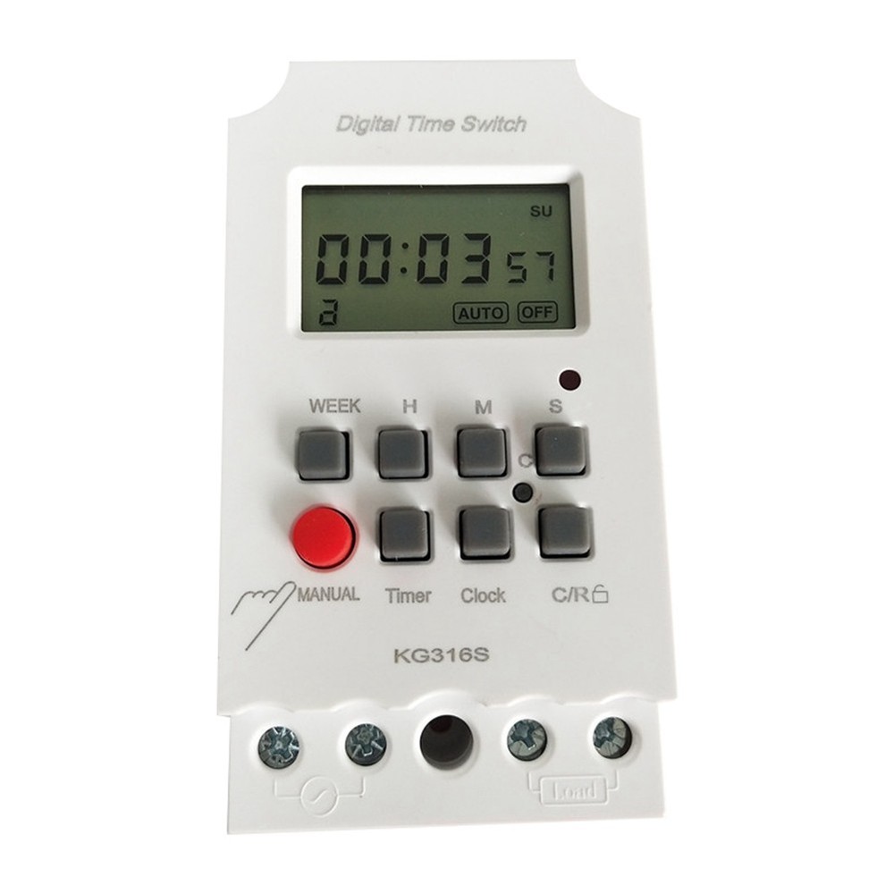 220VAC 25A KG316S Digital 1 Second Timer  Automatic Electronic Programmable8400