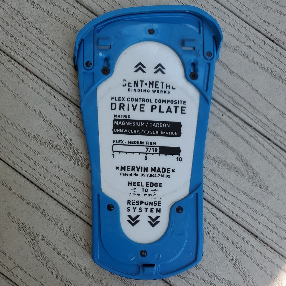 Bent Metal Binding Drive Plate, Medium Firm, Right