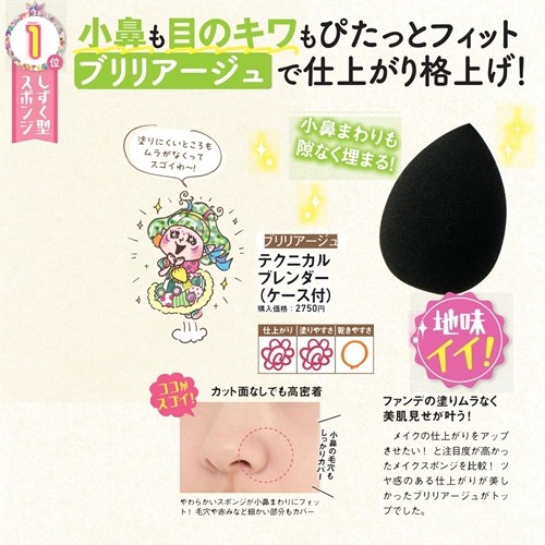 BRILLIAGE Technical Blender with Case Black