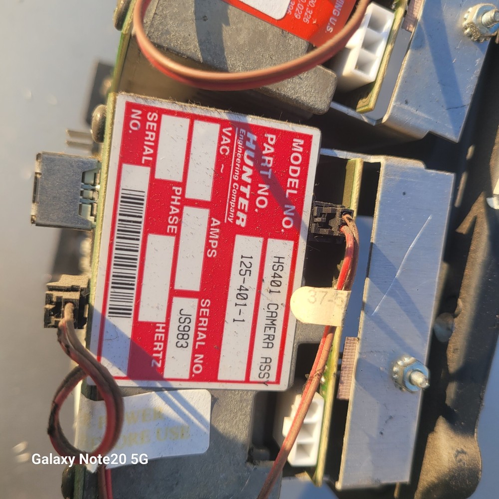 Hunter Hawkeye Alignment Machine camera