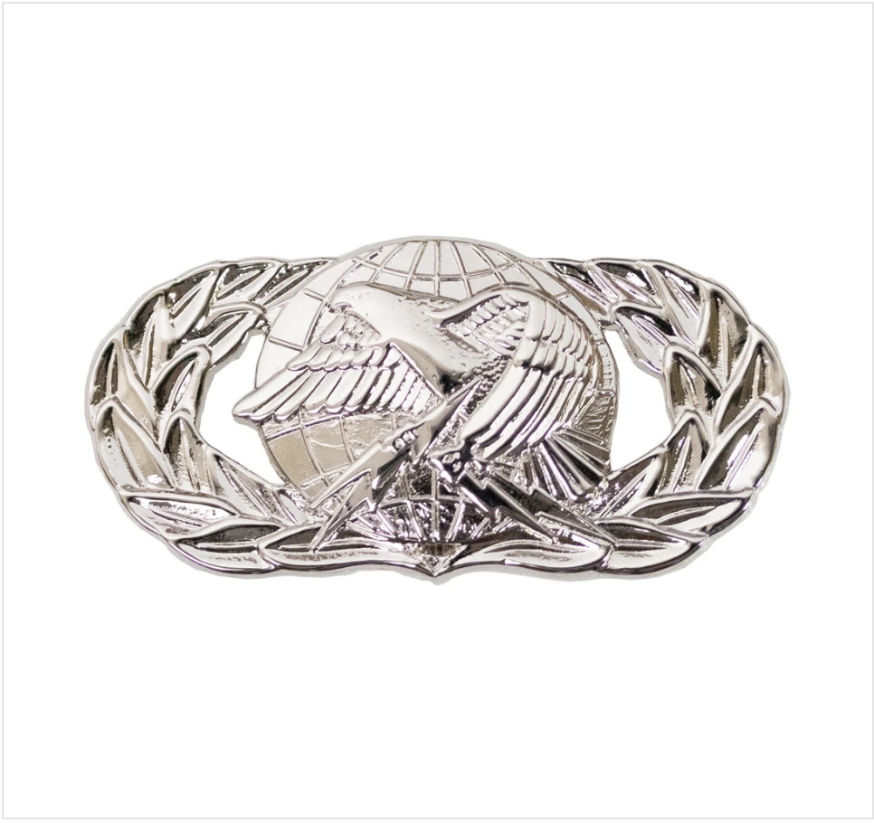 GENUINE U.S. AIR FORCE BADGE: LOGISTICS PLANS - MIDSIZE