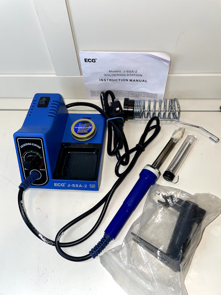 ECG J-SSD-2, Solder Station Digital Adjustable 60W ESD