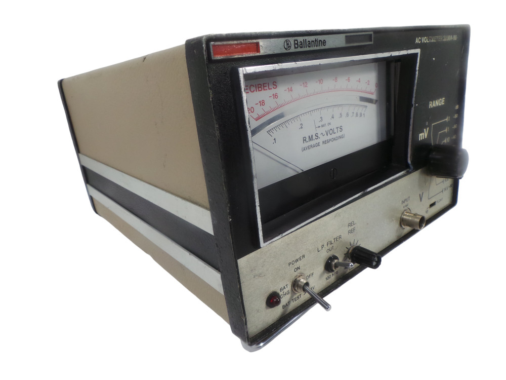 Ballantine AC Voltmeter 3056A-98 - Free Shipping