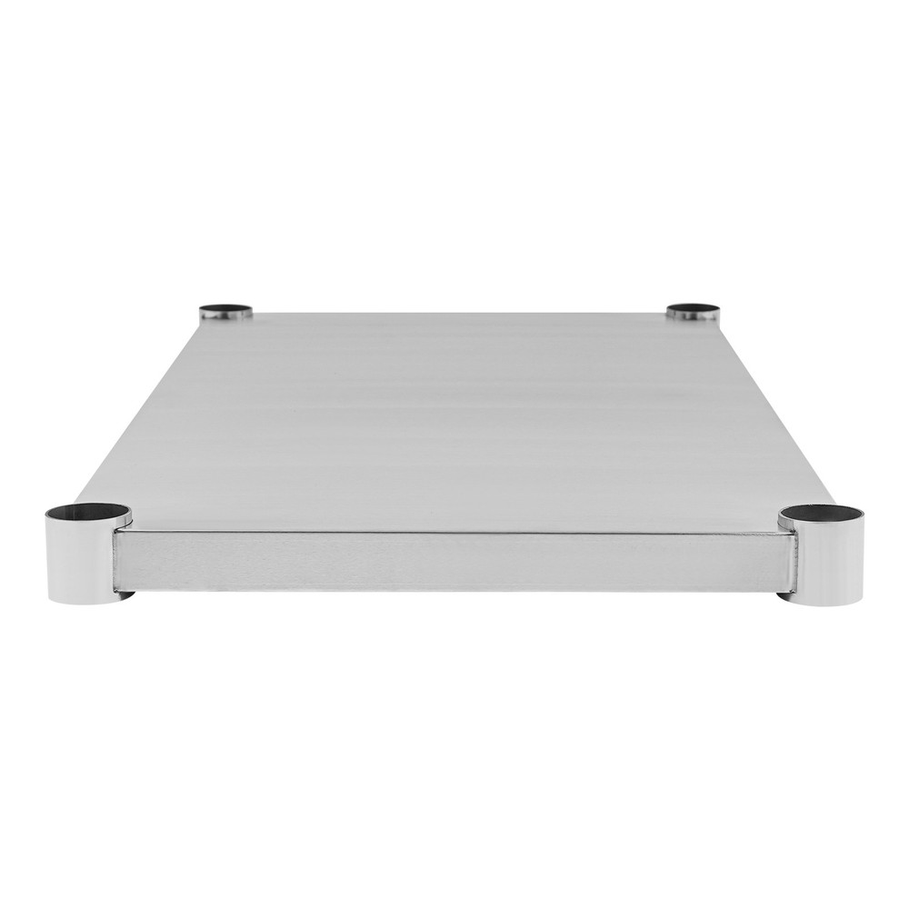Stainless Steel Adjustable Under Shelf for Work Table - 220lbs Capacity