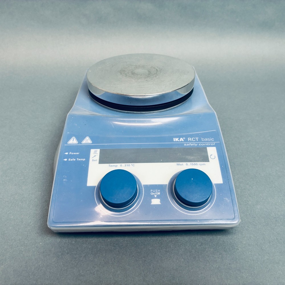 IKA RCT Basic S1 Heater Stirrer and ETS D4 Fuzzy Temperature Controller