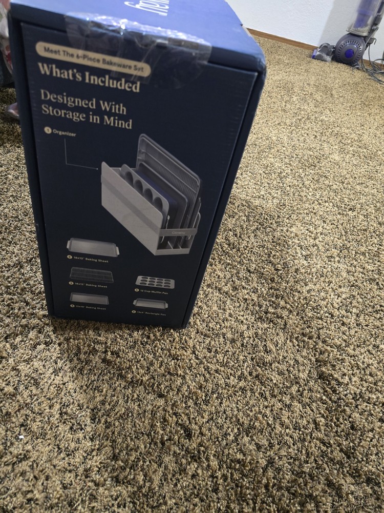 Caraway Half Bakeware Set 6 Piece NAVY