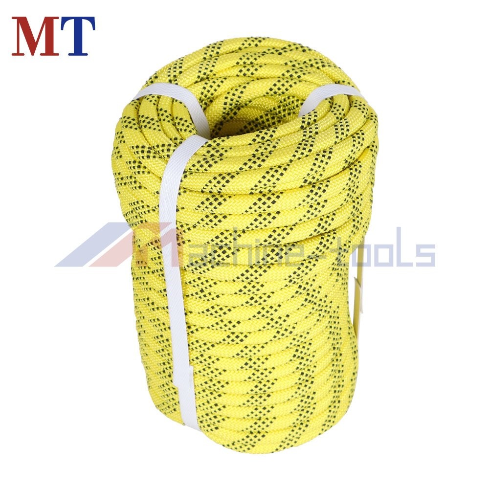 3/8" × 100' High Strong 3520Lbs Braid Polyester Arboristed Tree Rope