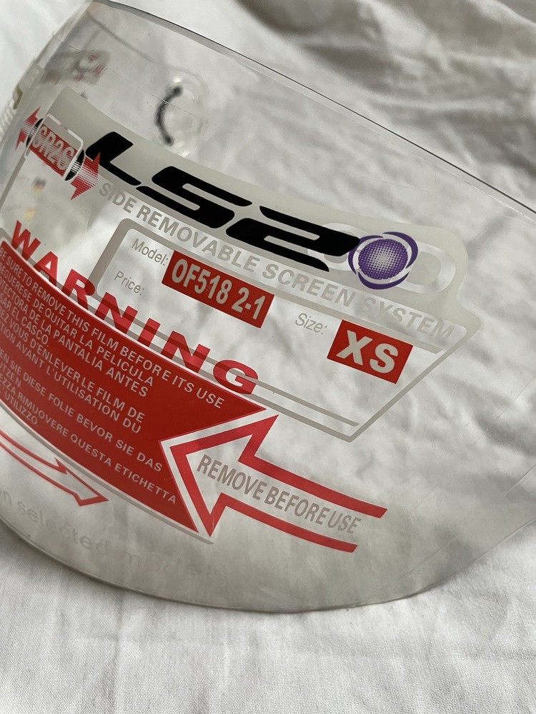 LS2 Helmet Visor XS /OF518