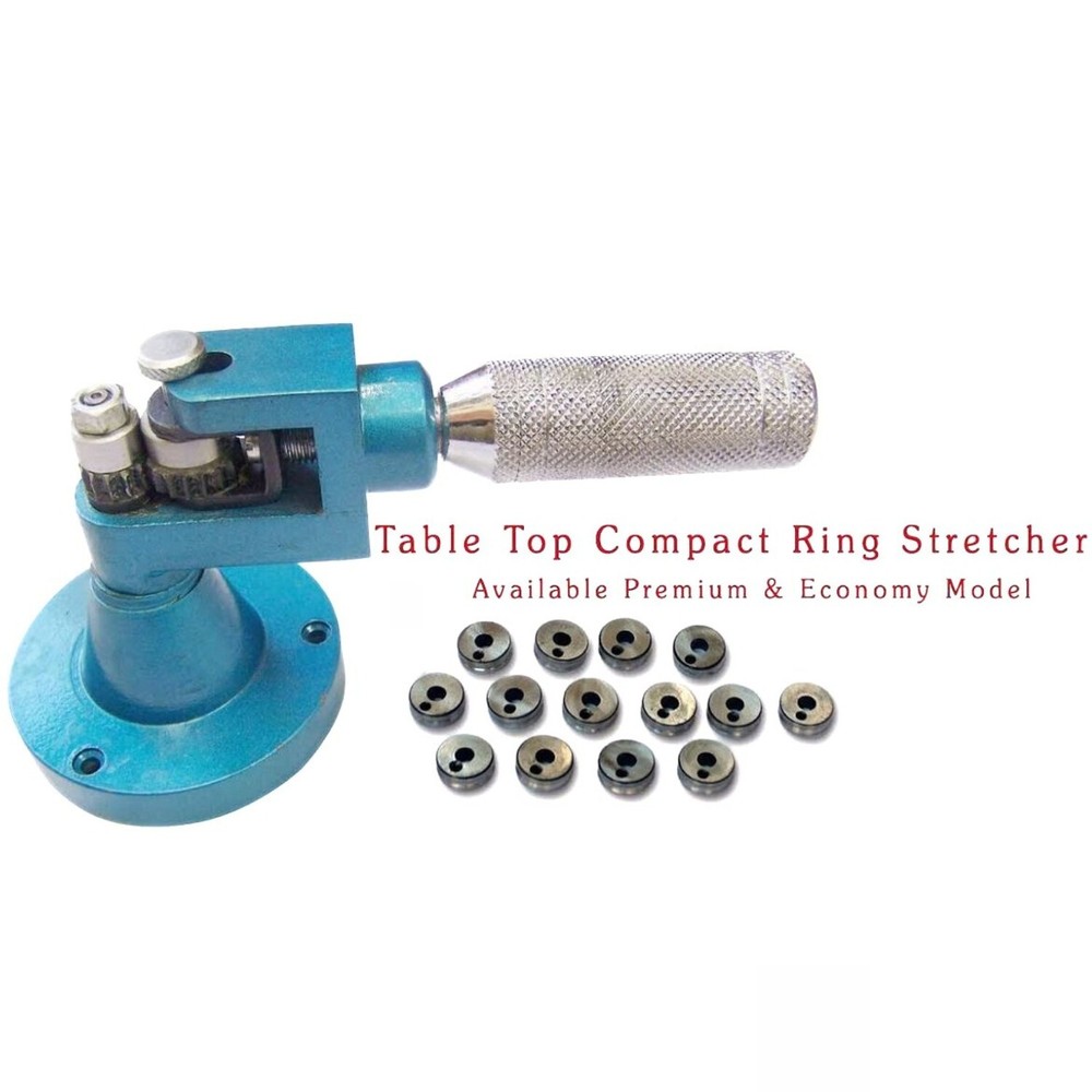 Ring Stretcher Expander Size Machine Roller for Stone Set And Plain Bands Tool