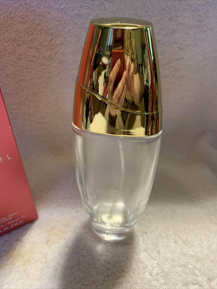 Display PERFUME BOTTLE Estee Lauder Beautiful EDP 3.4 Oz With Original Box
