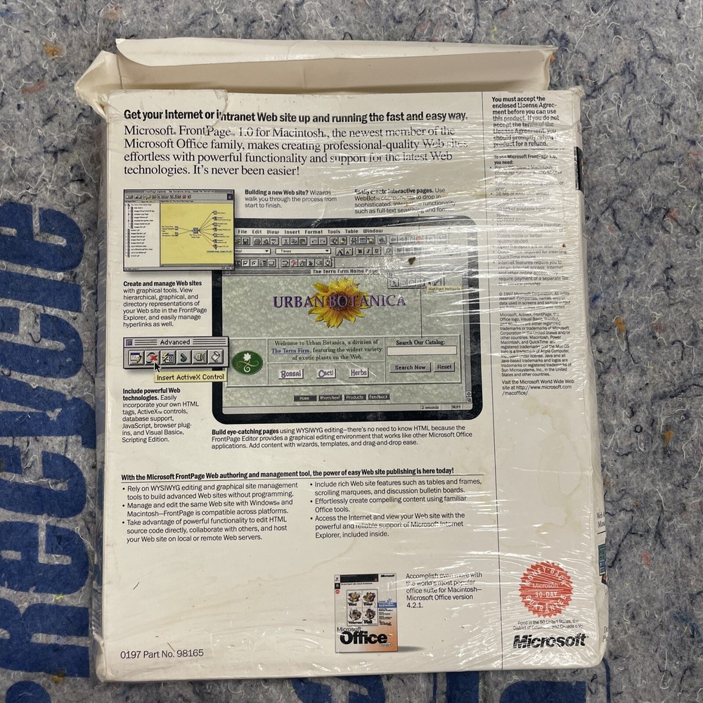 Microsoft Frontpage 1.0 For Macintosh