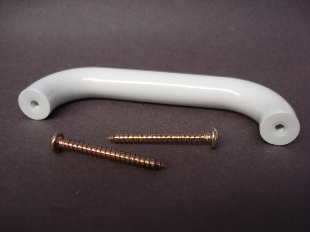 24 Liberty 96mm Chuncky Wire Pull Handle White Coordinates, (4 Packs)