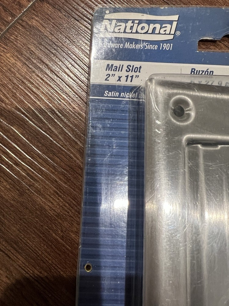 Gallery Solid Brass Mail Slot 2” X 11” New In Pack