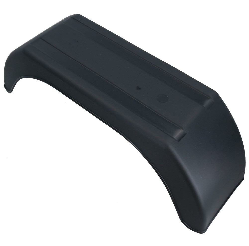 10" Plastic Mudguards Fender (Pair) Flush Fit & Mud Guard Angle (SMALL) Bracket