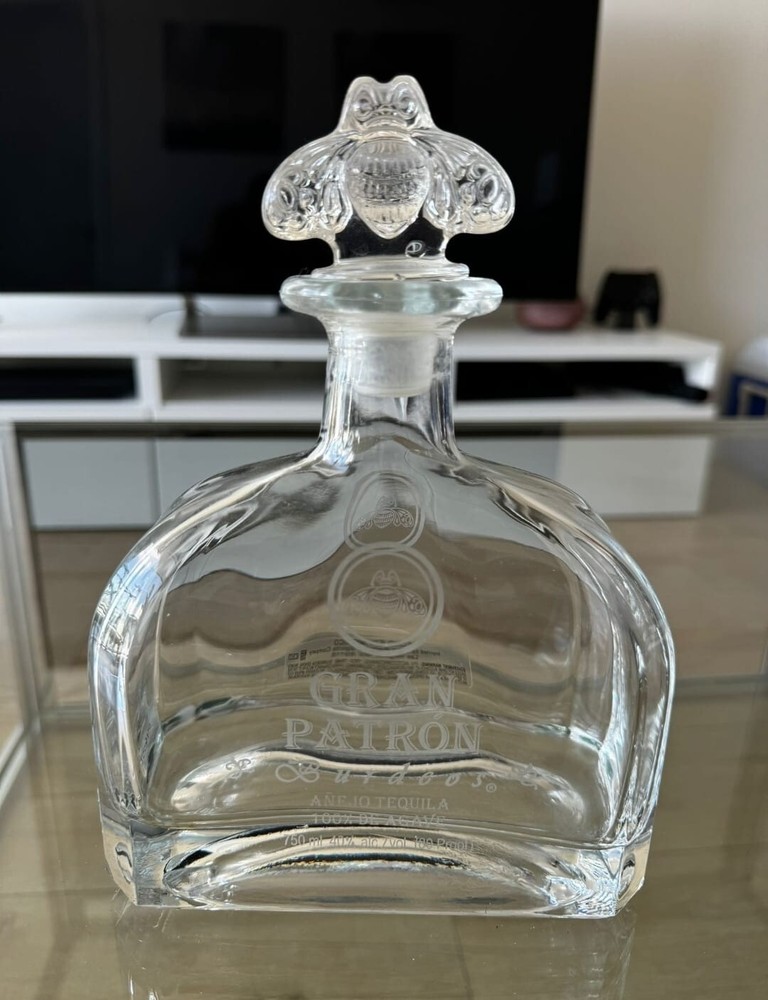 EMPTY Gran Patron Burdeos Empty BOTTLE W Box Collectible , 750 ML