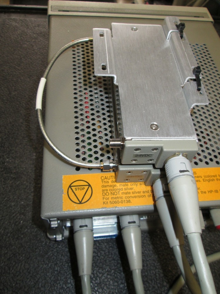 18 GHz RF Step Attenuator 1 db to 121 dB 1 dB step TESTED! AGILENT Programmable