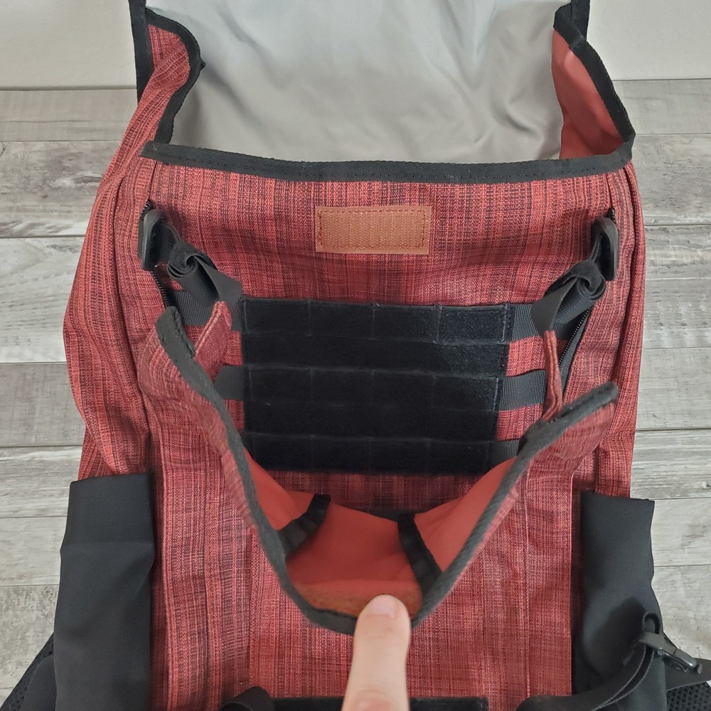 Vertx Last Call Pack Backpack Black Heather Red