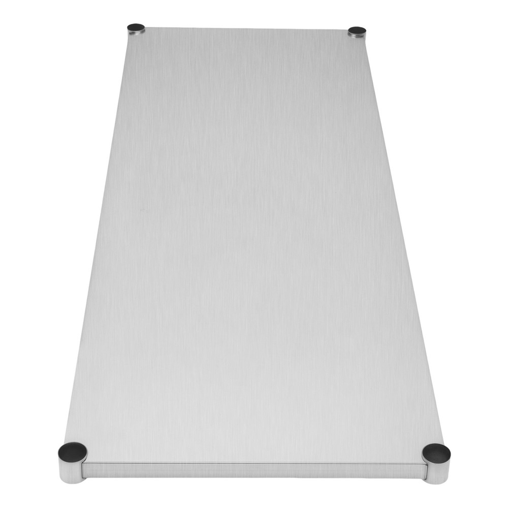 Work Table Under Shelf Stainless Steel Adjustable Lower Shelf for DuraSteel