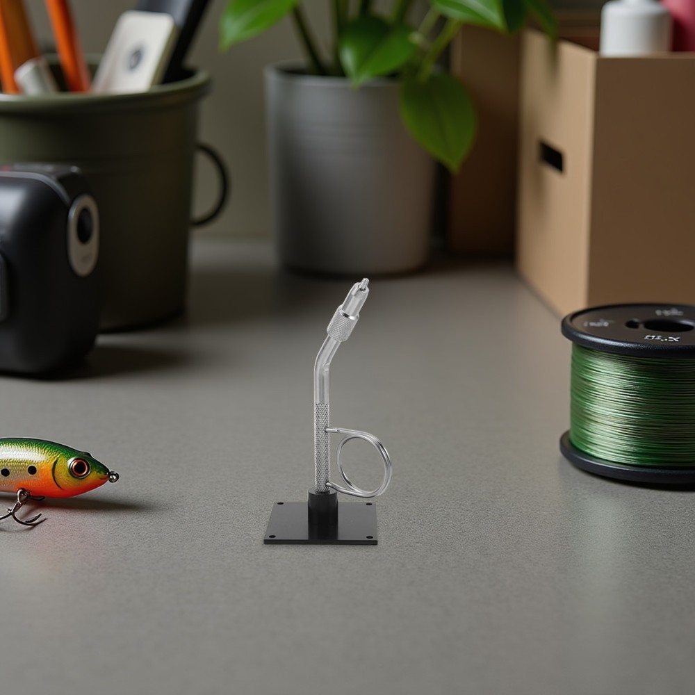 Fishing Hook Tying Platform Fly Beginner Secure Clamp Accessory Vise Tool