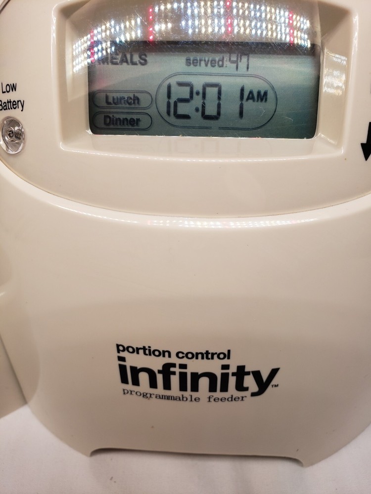 Petmate Infinity Programmable Dry Pet Food Dispenser - 5lb Capacity