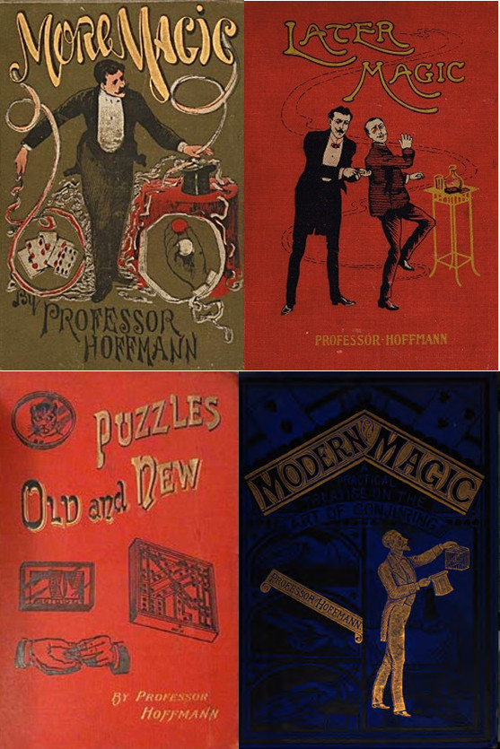 Professor Hoffmann Magic Tricks Illusions Conjuring Puzzles - 14 Books on DVD