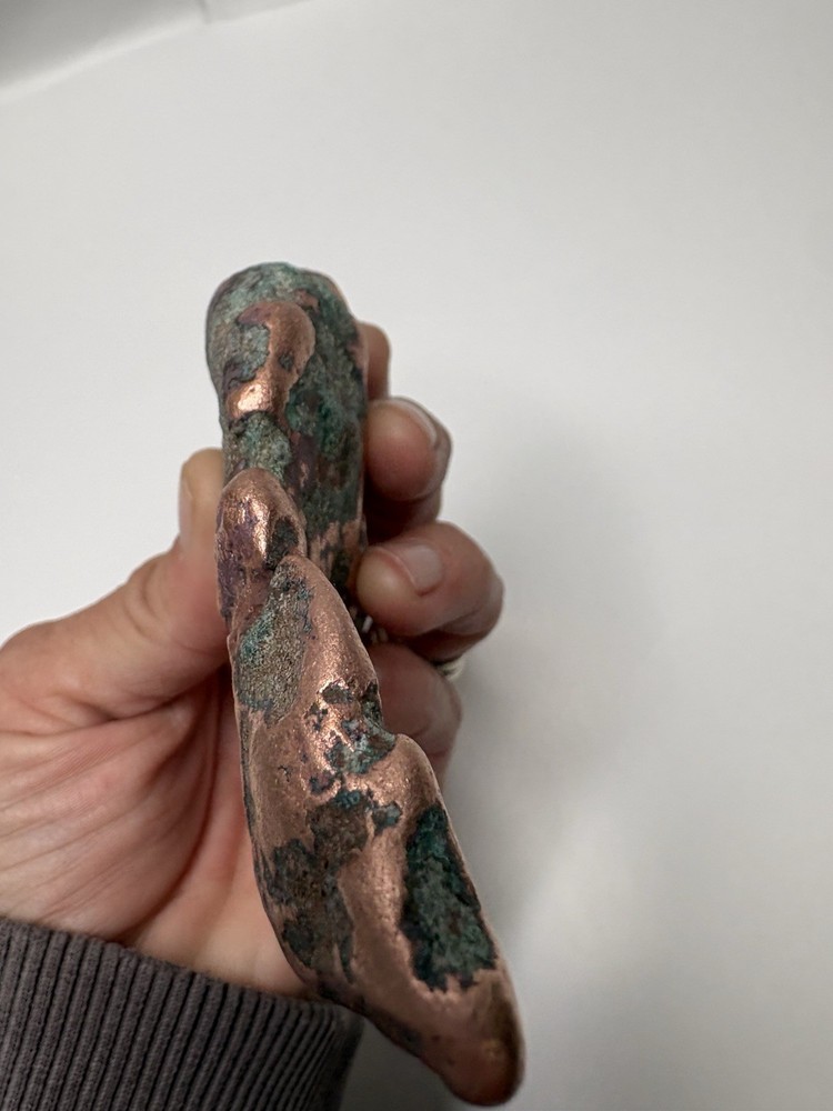 Pure Solid Native Michigan Float Copper Mineral Display Specimen Upper Peninsula