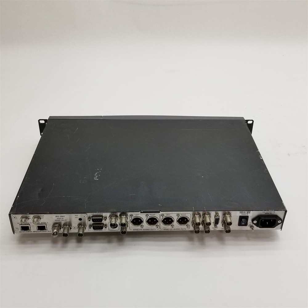 Harmonic IRD-2900 Scopus Professional Integrated Receiver/Decoder IRD-2991 Rev D