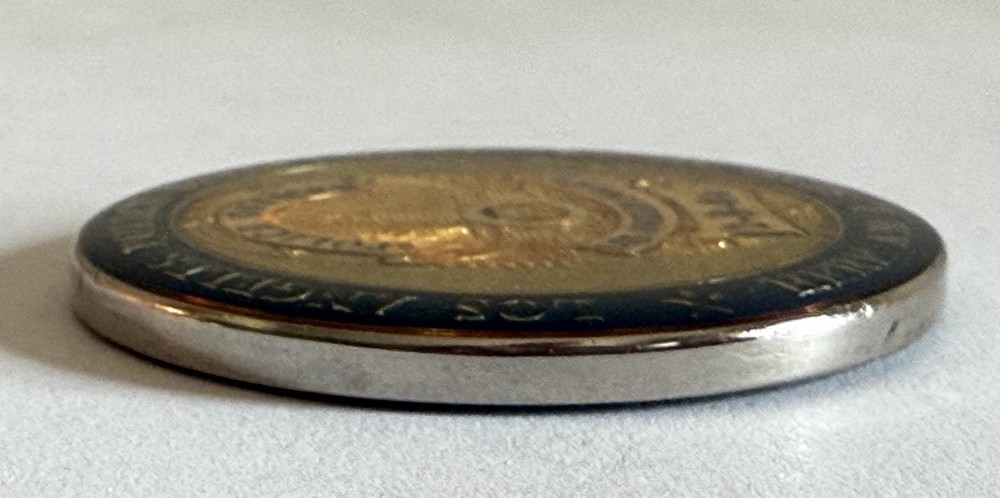 LAPD Bomb Squad Challenge Coin Enamel Coated Both Sides