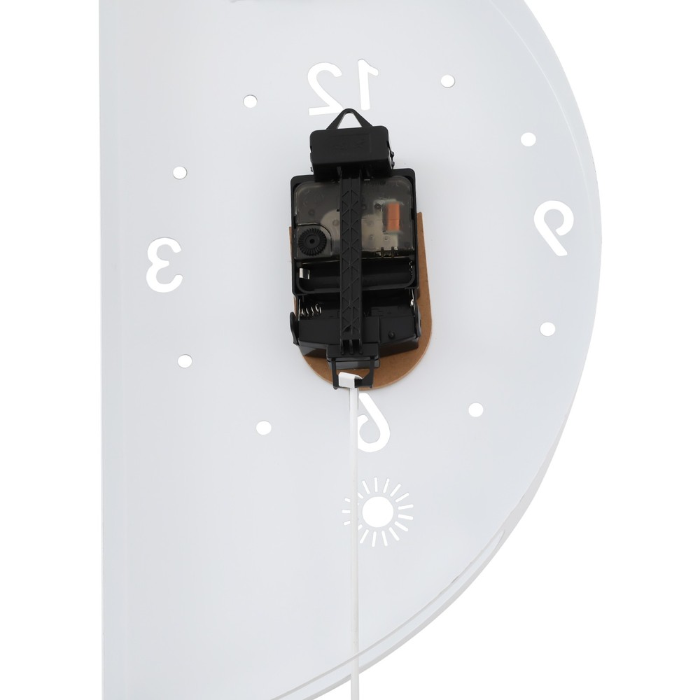 Modern Wall Clock Decoration, Double-sided Corner Wall Clock, Battery Powered