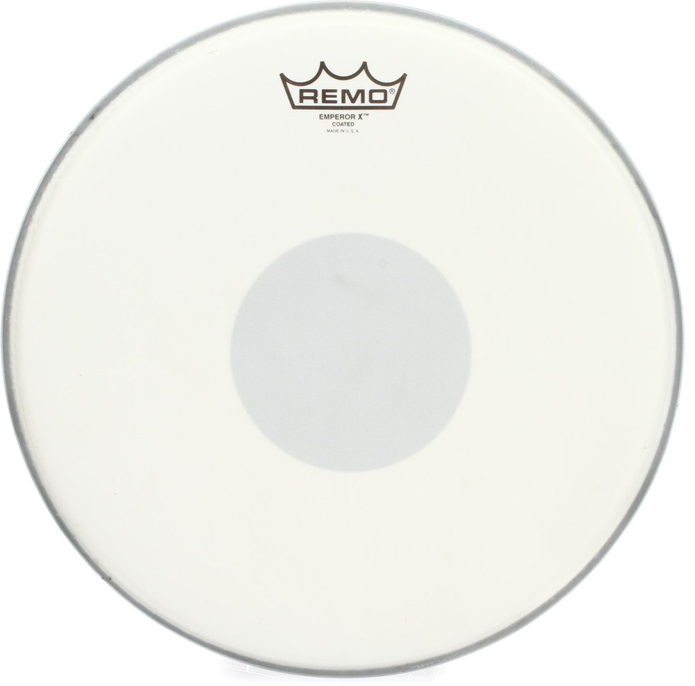 Remo Emperor X Coated Drumhead - 13 inches (2-pack) Bundle