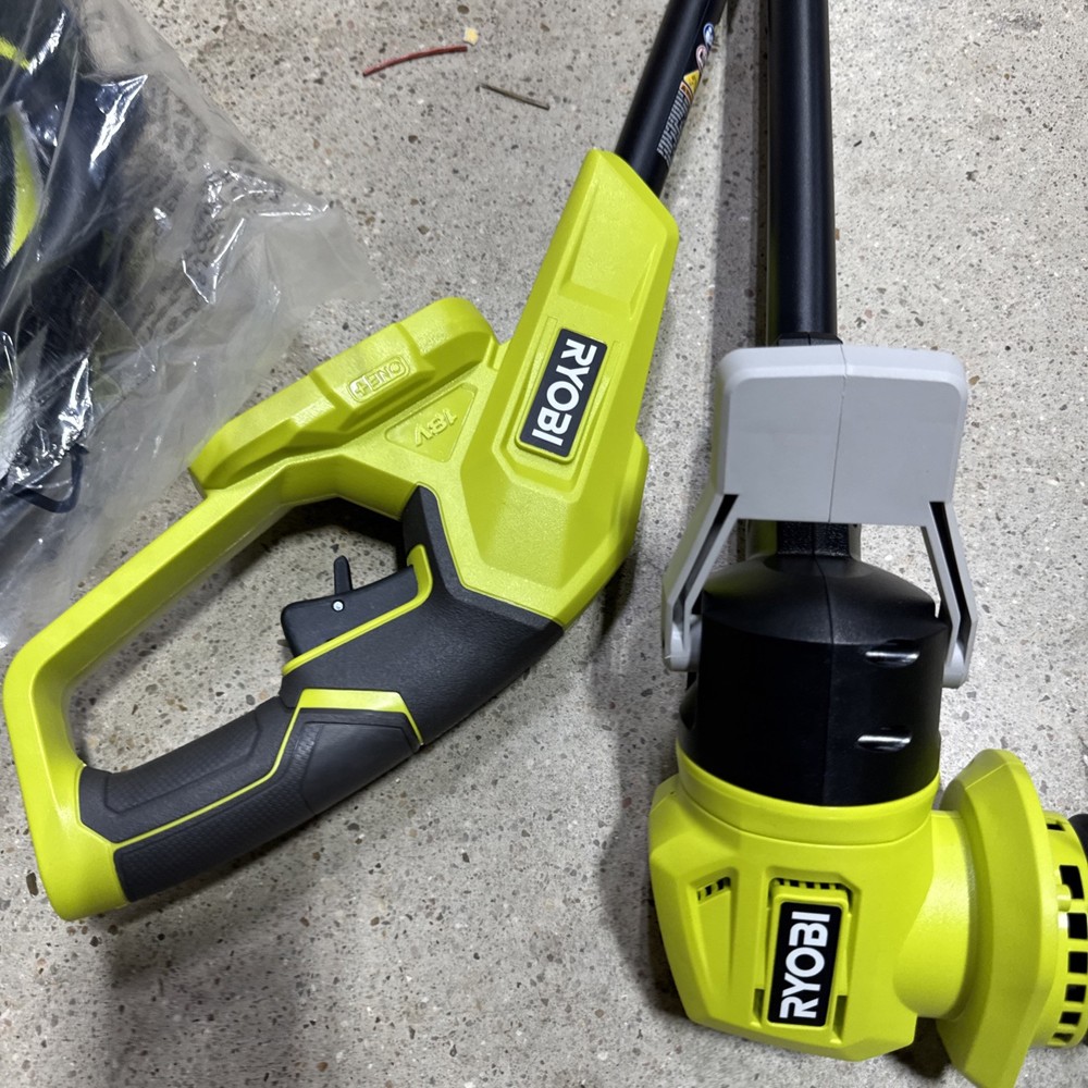 RYOBI 18V 13 in. Cordless Battery String Trimmer/Edger (Tool Only) R12