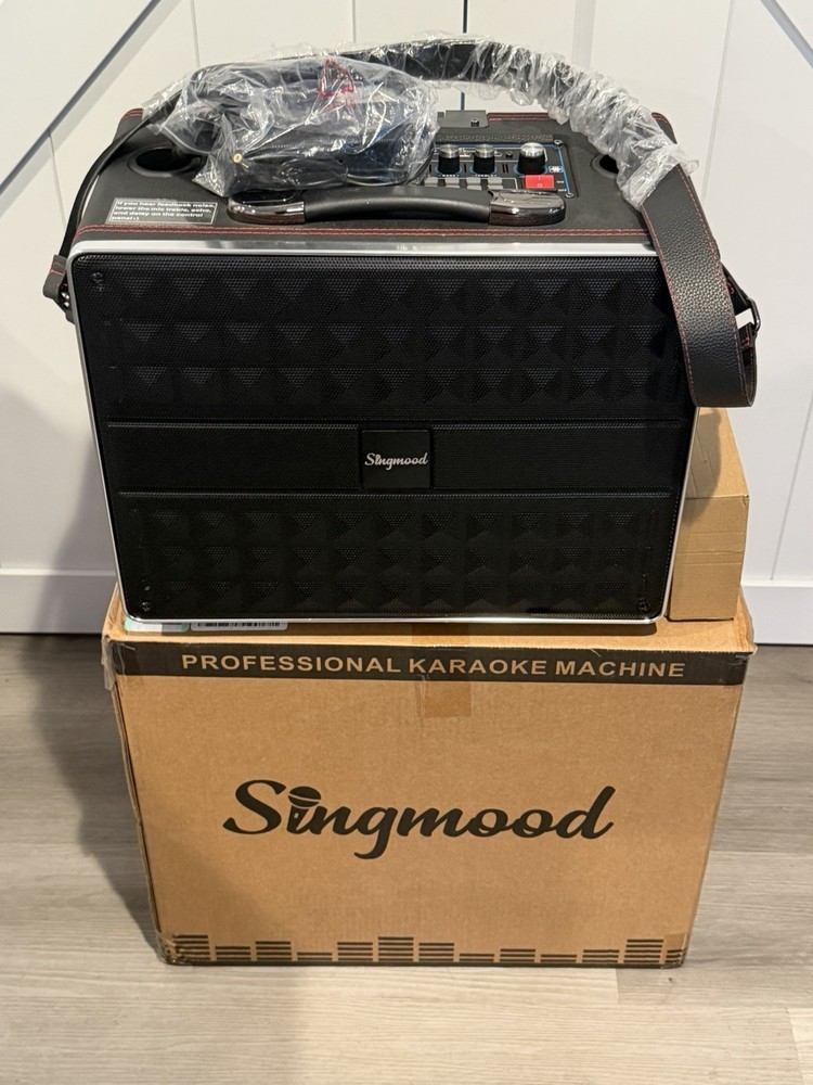 Singwood S68 Karaoke Machine New Open Box