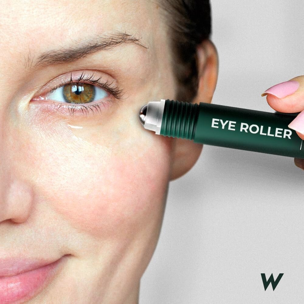 Wolf Project Under Eye Roller with Caffeine Vitamin C and Peptides Dark Circles
