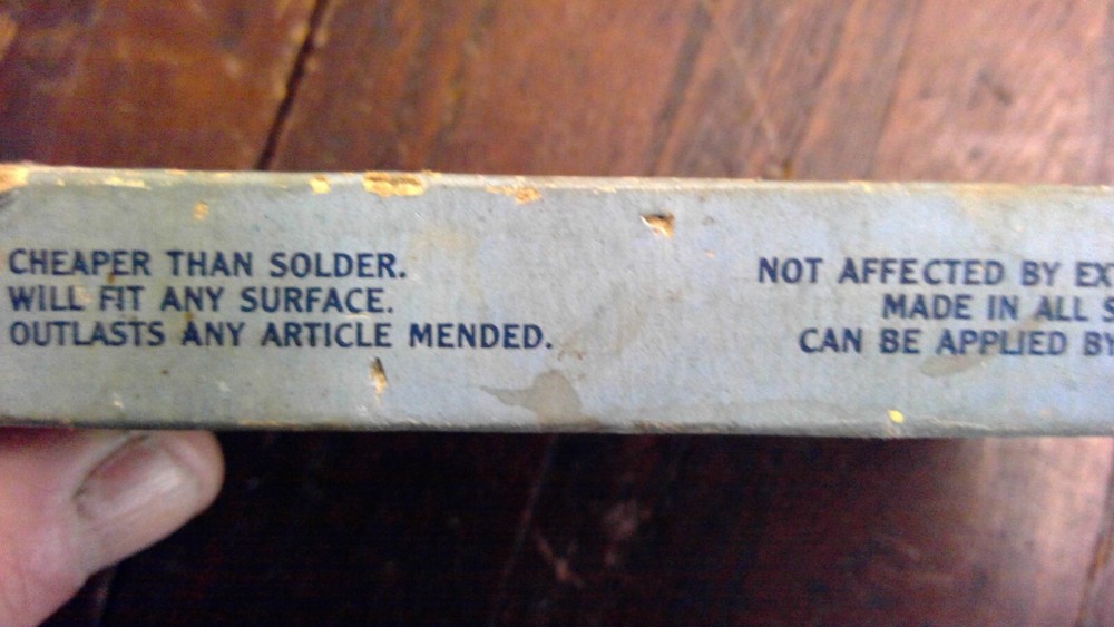 Mendets Graniteware Mending Lot, Original Box