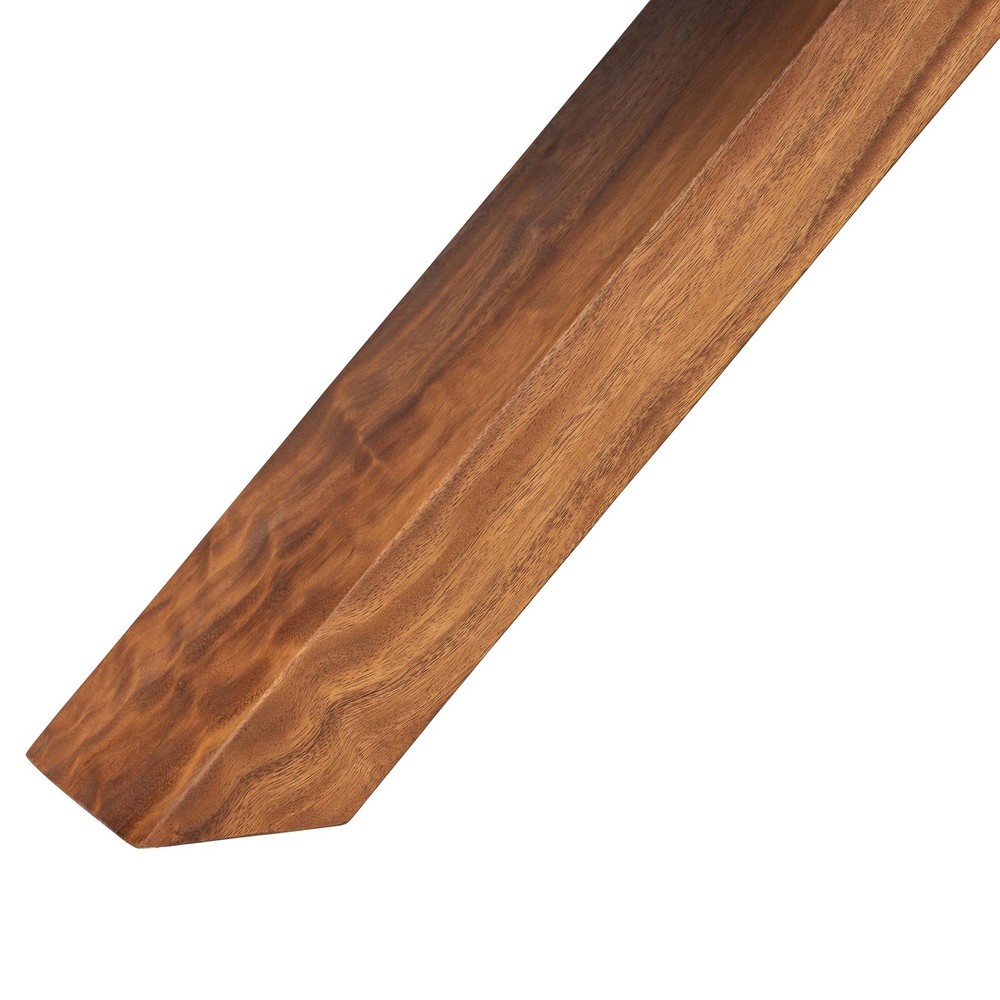 bali & pari Luli Suar Wood Bar Table - Handcrafted Solid Wood Console