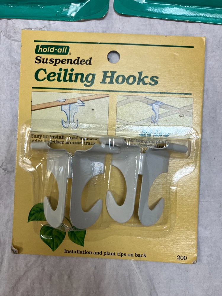 2 Pack (5 Sets) Drop Suspended Ceiling Hooks 682502, TOTAL 10