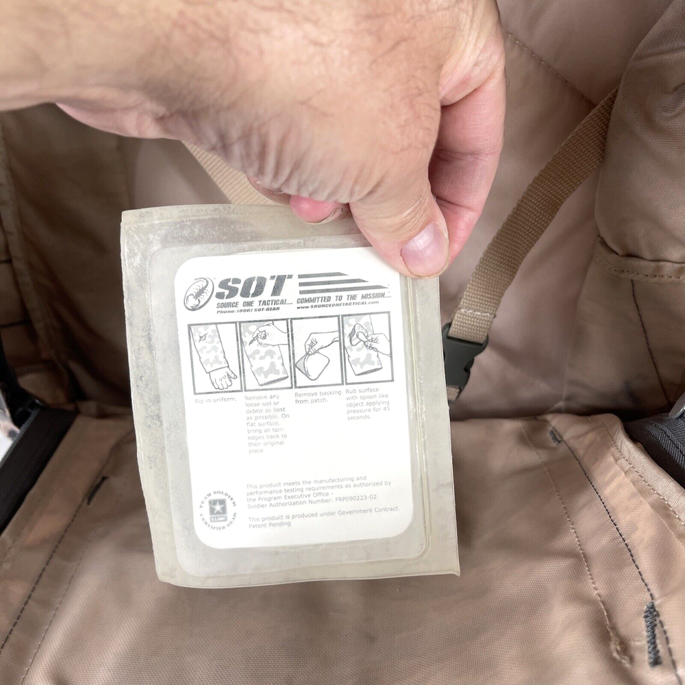 CODE ALPHA Three Day Tactical Expandable Backpack Camo Military EUC 21" Tall