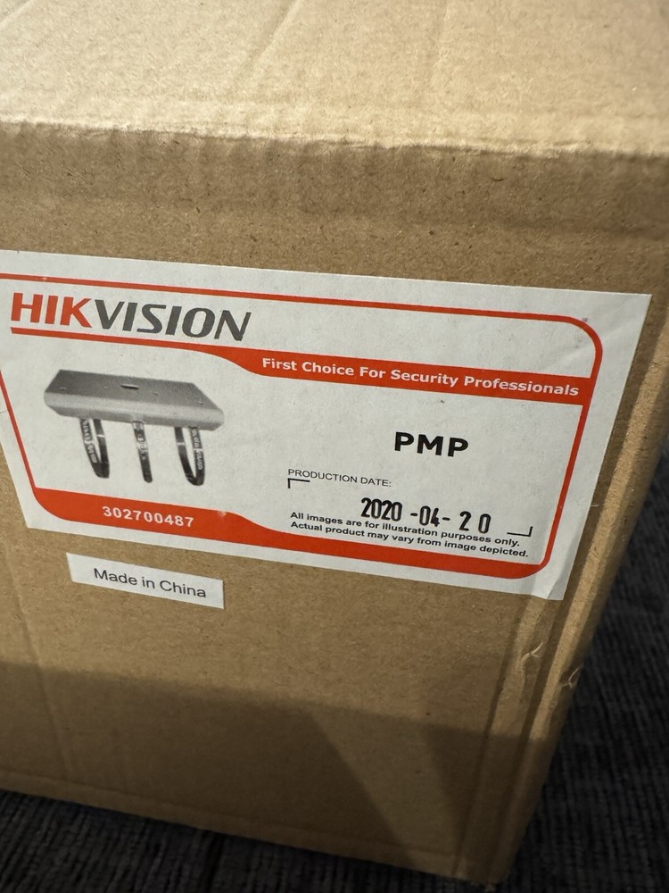 Hikvision PMP Vertical Pole Mount Adapter for PTZ Cameras Security Accessory