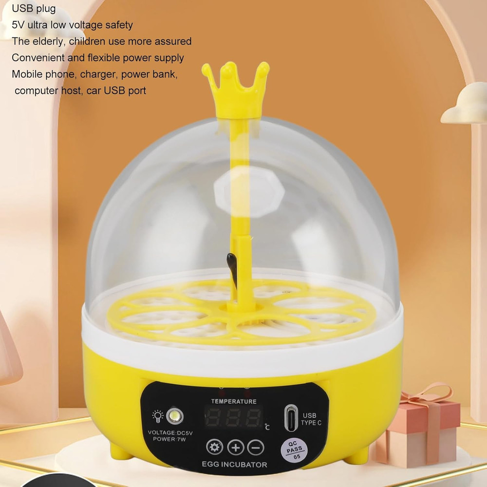 Incubators for Hatching Eggs, Egg Incubator with Automatic Temperature and Humid