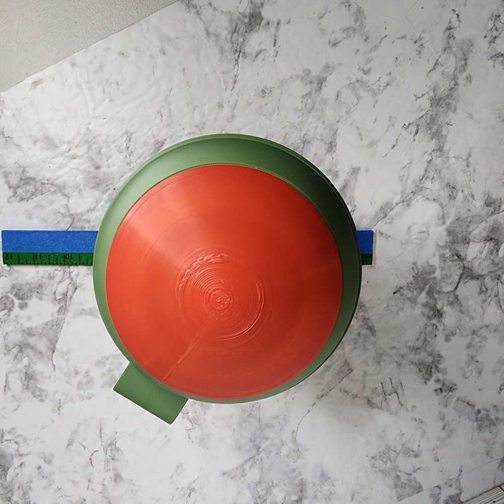 Fallout Mini Nuke Container 3D Printed Prop Container Planter Fat Man Ammo
