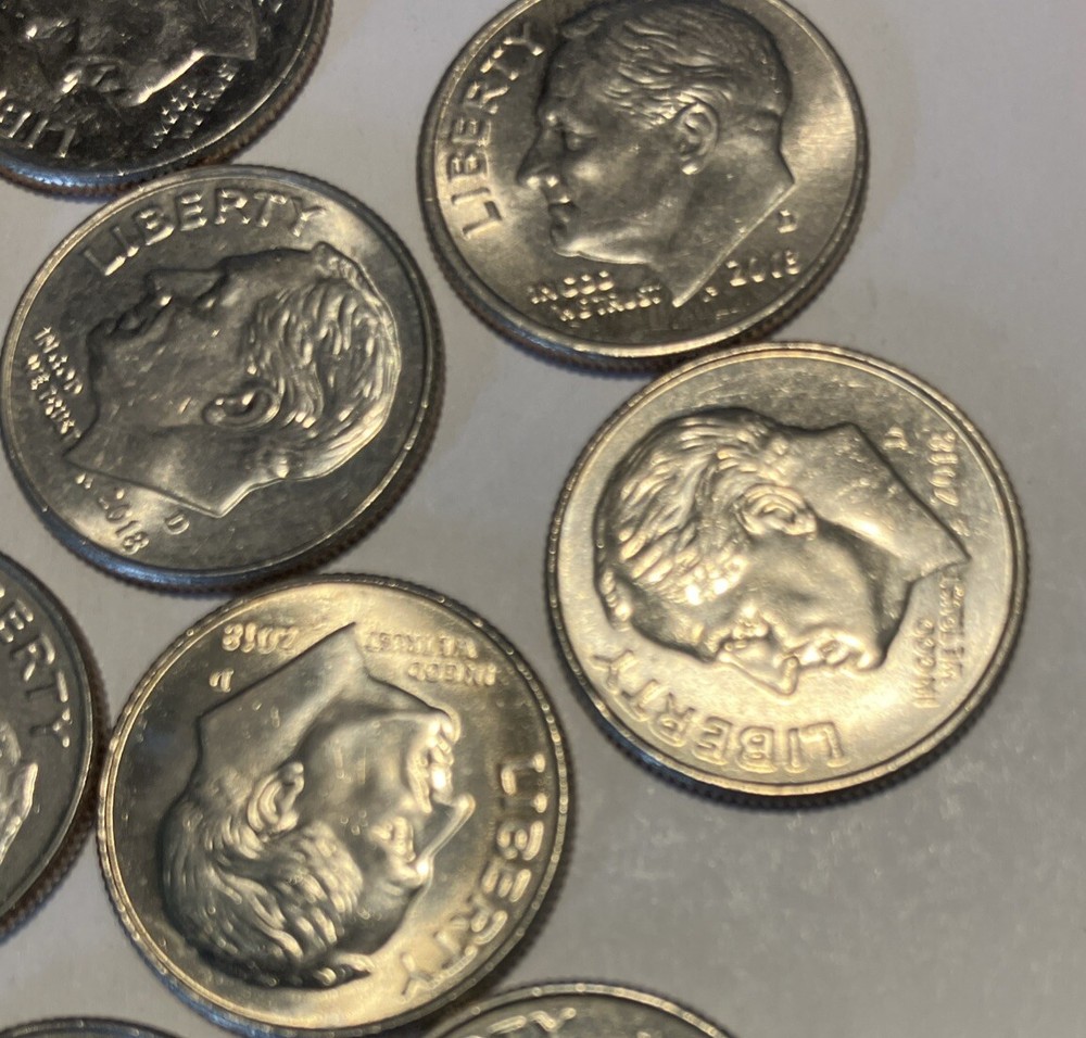 2018 D Roosevelt Dime