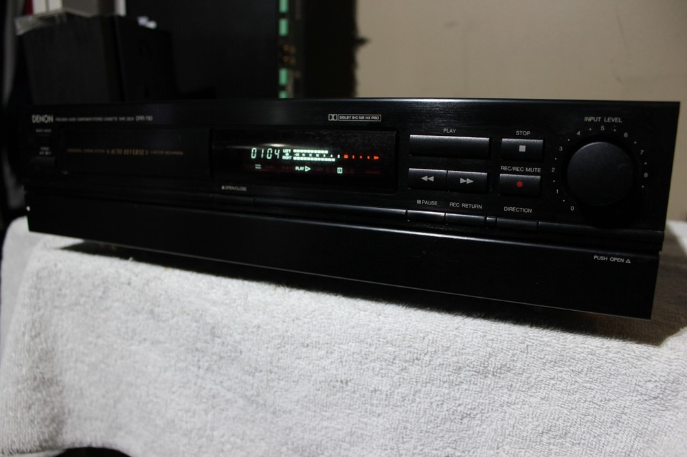 Nice Denon DRR-780 Horizontal Load Cassette Tape Deck