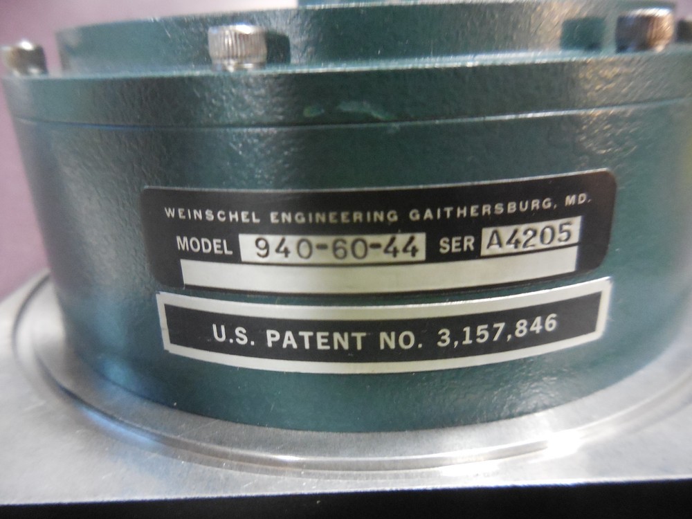Weinschel Model 940-60-44 Attenuation Dial (dB Range: 6-66)