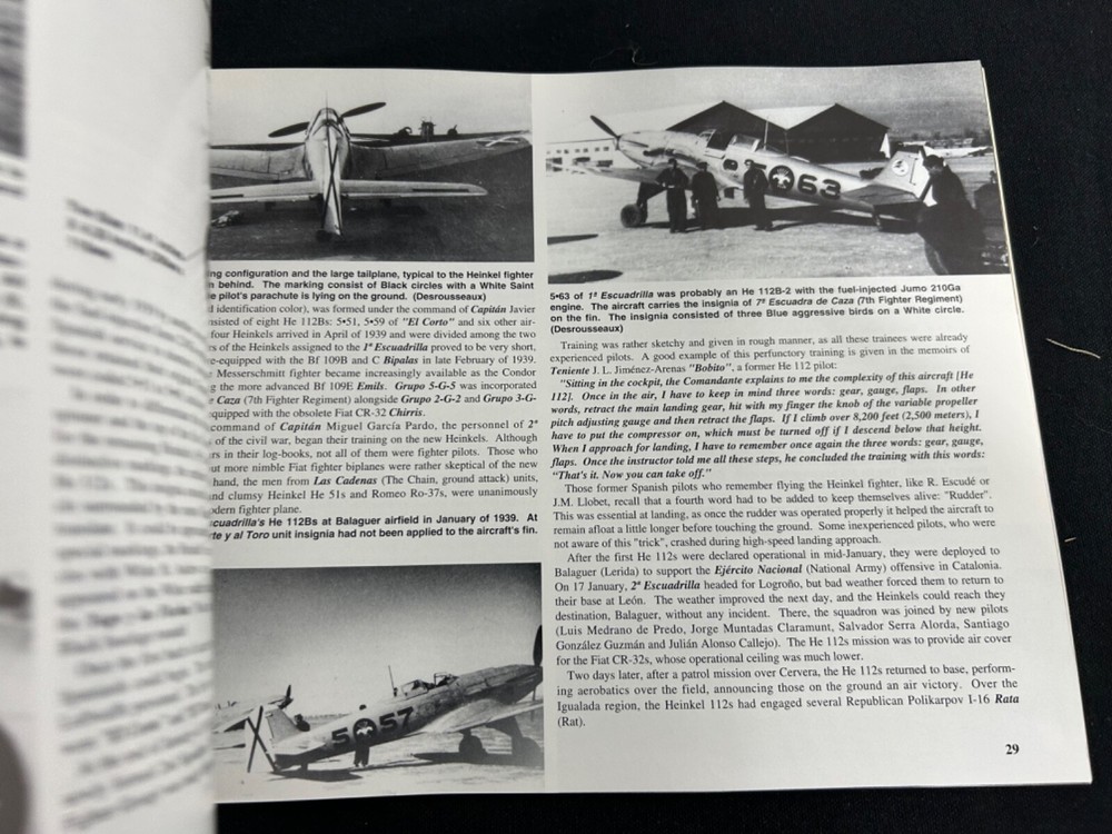 Heinkel He 112 In Action Book