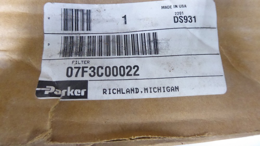 Parker 07F3C00022 Filter New