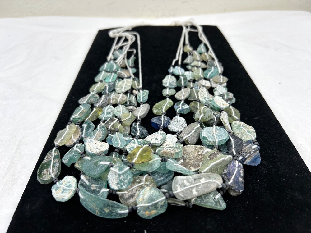 Ancient Roman Glass Beads 2000 years old