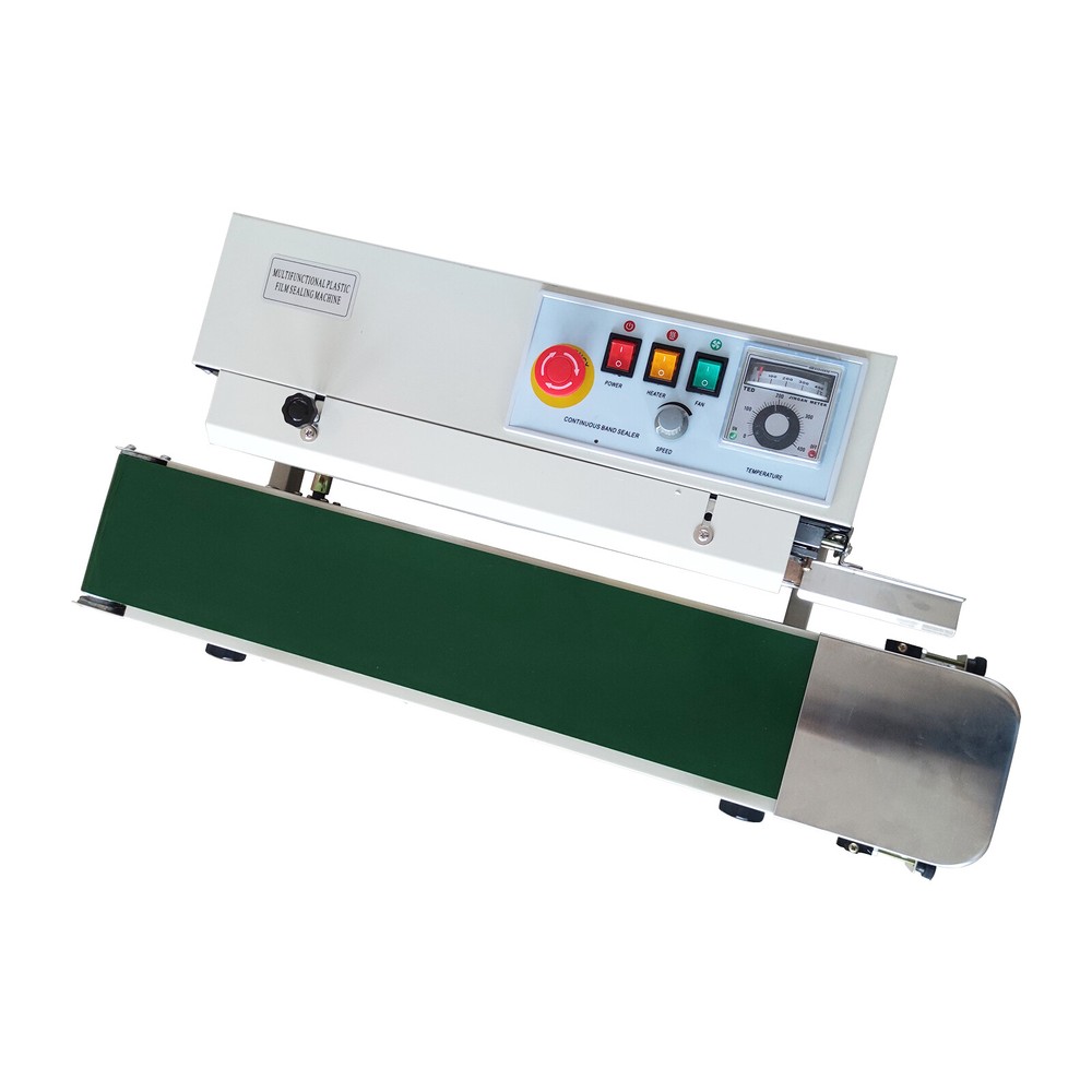 Auto Sealing Machine Continuous Plastic Poly Bag Sealer Horizontal PVC Membrane