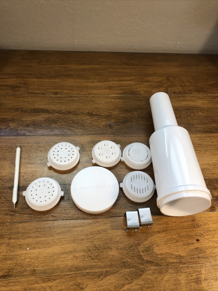 Kitchen Aid Pasta Maker Plates with Storage Stomper In Box